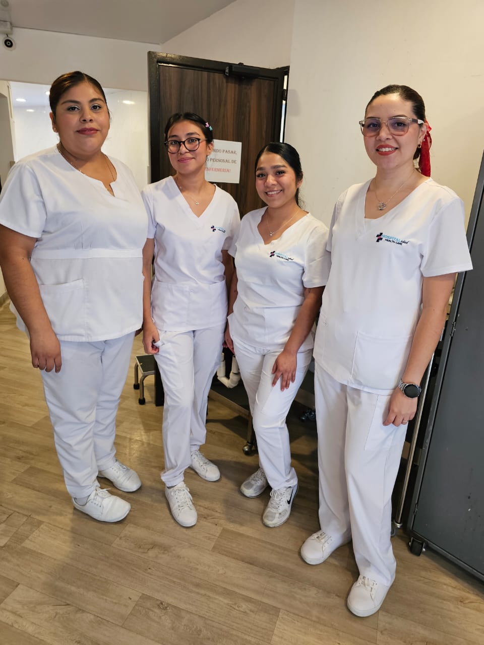 Equipo en clínica